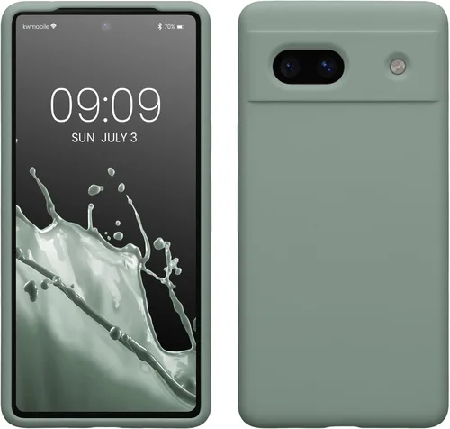 Miniatura 217 de kwmobile Funda Compatible con Google Pixel 6 Pro - Funda de Teléfono de Silicona TPU con Acabado Suave - Azul Caribe