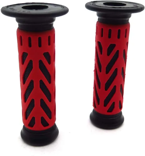 Empuñaduras de gel estilo H para ATV Watercraft, color rojo, compatible con ATV QUAD BOMBARDIER JET SKI ATV RECON RINCON Brute Force Prairie ATV