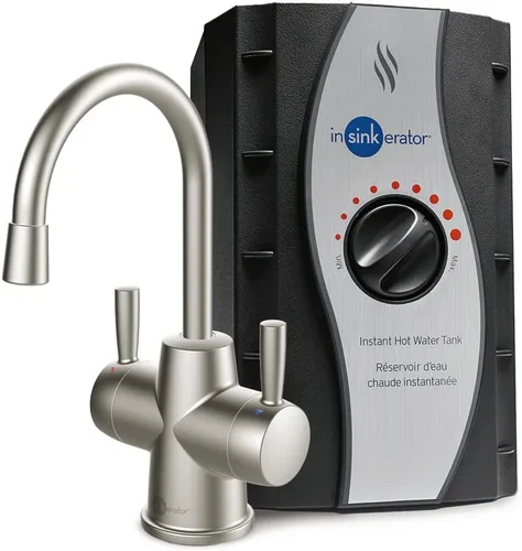 Miniatura 13 de InSinkErator Tanque de acero inoxidable, sistema H250C-SS HOT250, grifo monomando en cromo con dispensador instantáneo de agua caliente de 2/3