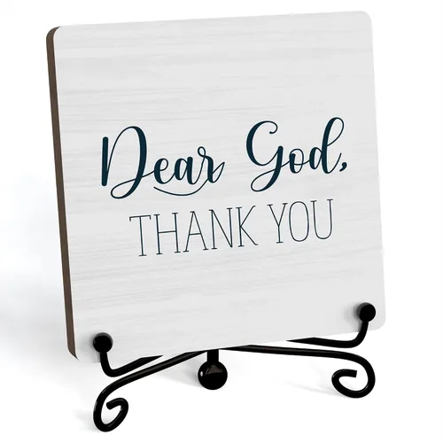 Miniatura 58 de Decoración Inspiradora Cristiana para Escritorio, Letrero "Dios Todavía Está Escribiendo Tu Historia", Decoración de Escritorio para Oficina, Hogar