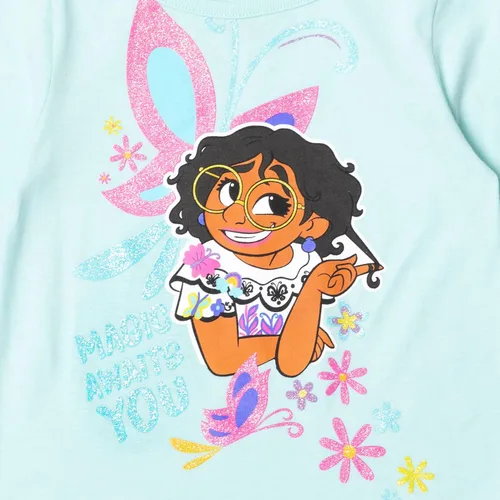 Miniatura 4 de Disney Encanto Isabela Luisa Mirabel - Paquete de 2 camisetas gráficas para niñas pequeñas a niños grandes