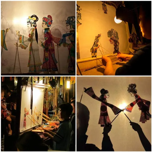 Miniatura 7 de LimiFas - Marionetas de mano con sombra, 15.0 x 9.6 in, diseño de sombras chinas, Plástico, Diaochan