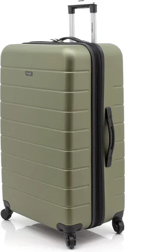 Miniatura 6 de Wrangler - Juego de piezas de equipaje inteligente con portavasos y puerto USB, Verde oliva