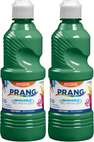 Miniatura 16 de Prang Pintura de témpera lavable, colores surtidos, 16 onzas, 12
