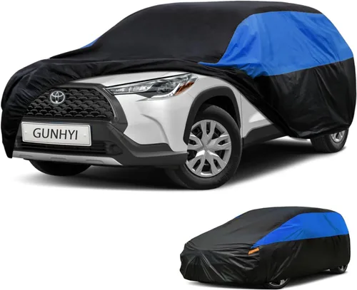 Miniatura 131 de GUNHYI - Funda para auto Toyota Custom Fit Toyota 86/GR86 impermeable para todo tipo de clima, cubierta exterior ligera para automóviles al aire