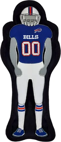 Miniatura 6 de Juguete para perros The 1st Ever Tough but Smooth NFL Buffalo Bills Football Athletes Player Tough Pet Toy. Un juguete para perros de alta calidad