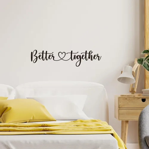Miniatura 6 de Calcomanías de vinilo para pared con citas inspiradoras para dormitorio, decoración del hogar