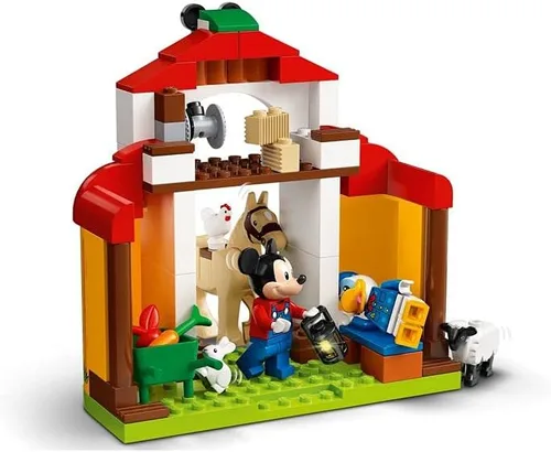 Miniatura 4 de LEGO Disney Mickey and Friends Mickey Mouse & Donald Duck's Farm 10775 Kit de construcción; un juego creativo para niños; nuevo 2021 (118 piezas)