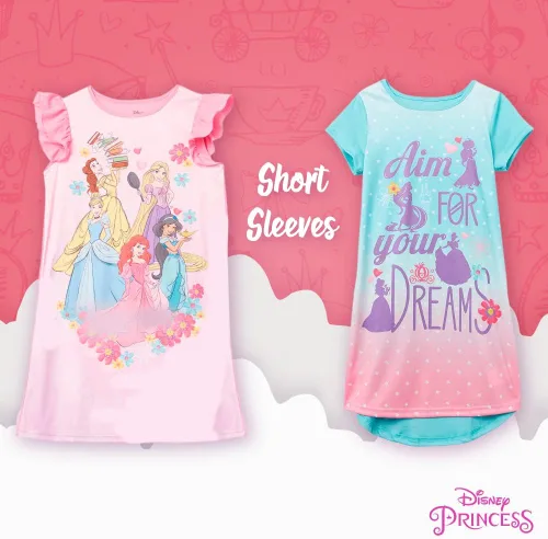 Miniatura 4 de Girls' Princess Frozen Minnie Mouse 3-Pack Nightgown