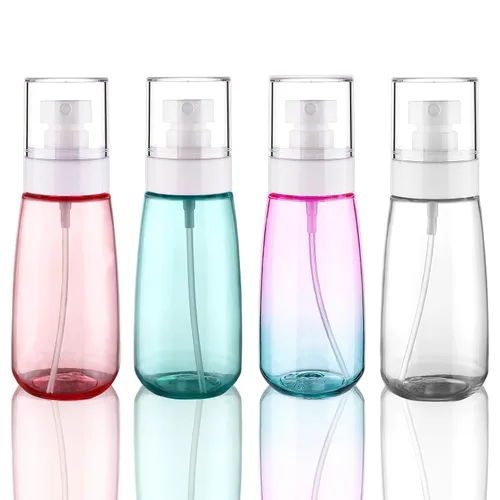 Miniatura 20 de Cosywell Botella de aerosol de niebla fina aprobada por la TSA 3.4 oz 100 ml Paquete de 3 envases de viaje recargables de cosméticos vacíos Botella