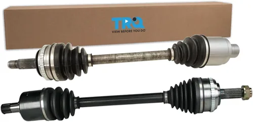 Miniatura 180 de TRQ Juego de conjunto de eje de transmisión CV delantero Compatible con Mazda CX-7 2007-2011 2007-2008 CX-9