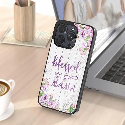 Miniatura 5 de Fundas para teléfono con nombre personalizable, bonita funda para madre abuela para iPhone 11, 12, 13, 14, 15, 16, 17 Pro Max Plus Mini Xr Xs