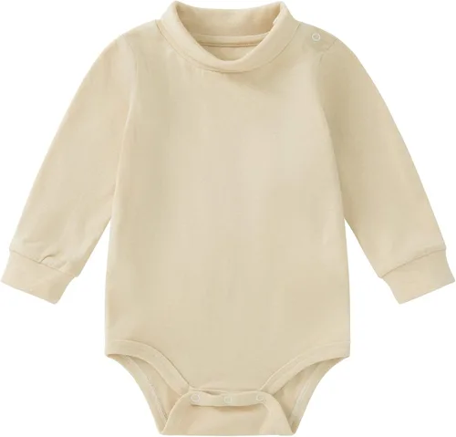 Miniatura 194 de pureborn Mameluco de algodón súper suave para bebés niños y niñas de 0 a 24 meses