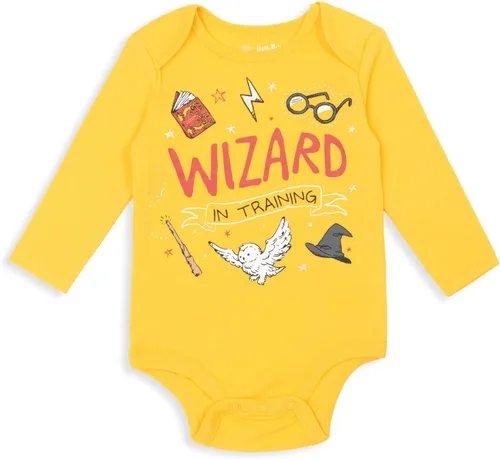 Miniatura 4 de Harry Potter Paquete de 3 mamelucos para bebés recién nacidos a bebés