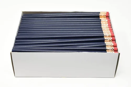 Miniatura 22 de Pencil Guy Lápices redondos en blanco Crema 144 a una caja: No afilados