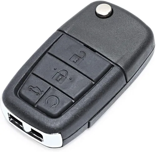Miniatura 2 de Beefunny Reemplazo Flip plegable remoto llavero coche 315MHz CAN ID46 Chip 5 botón para Pontiac G8 FCC ID: 0UC6000083 (1)