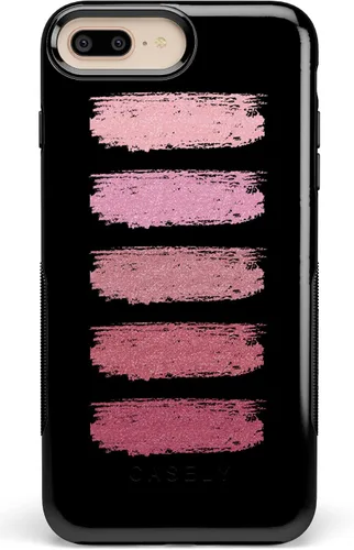 Miniatura 27 de Casely Funda para iPhone 6/7/8 Plus Funda con estampado de festival (solo buenas vibraciones)