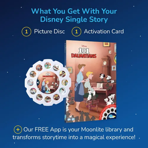 Miniatura 7 de Moonlite Storytime Disney Classic Single Story for the Moonlite Projector (se vende por separado), vibrantes proyecciones de arte de libro