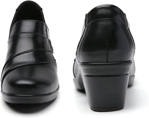Miniatura 3 de Mocasines para mujer, casuales, cómodos, zapatos de tacón para mujer, mocasines y zapatos de trabajo para oficina, zapatos de negocios elegantes