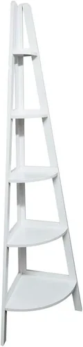 Miniatura 13 de Estantería con forma de escalera y 5 estantes Casual Home, Madera, Espresso