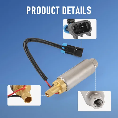 Miniatura 6 de Bomba eléctrica de alta presión 861156A1 PH500-M014 de repuesto para Mercruiser EFI MPI V6 V8 305 350 454 502 4.3 5.0 5.7 7.4 8.2 motores marinos