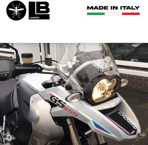 Miniatura 2 de labelbike - Adhesivo 3D para motocicleta, protección y decoración en resina compatible con BMW GS R1200 2008-2012