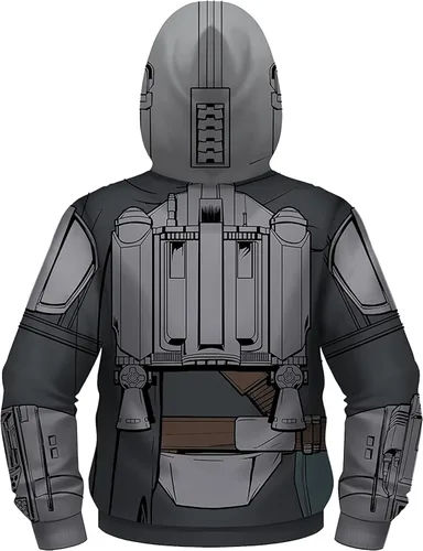 Miniatura 8 de STAR WARS Sudadera con capucha para disfraz de Mandalorian