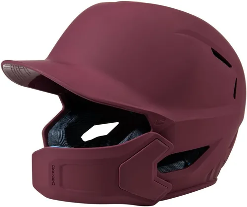 Miniatura 9 de Champro HXE - Casco de bateo de béisbol mate con protector de mandíbula