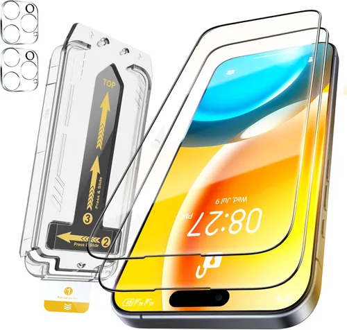 Miniatura 13 de TEMPRTEK+ Paquete de 2 Protectores de Pantalla para iPhone 17 Pro Max Compatible con iPhone 16 Pro Max Protector de Pantalla de Privacidad - 9H
