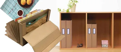 Miniatura 3 de Nakabayashi 91230 Caja de Almacenamiento para Herramientas de Estilo de Vida, Archivo de Documentos A4 para Manualidades