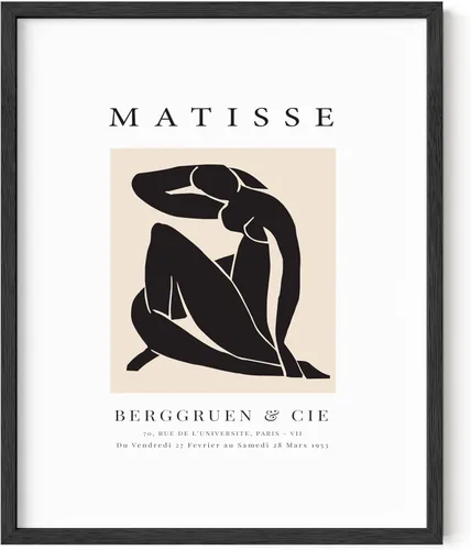 Miniatura 14 de HAUS AND HUES Matisse - Impresión artística minimalista y moderna, arte estético de Henri Matisse, póster abstracto para dormitorio, habitación
