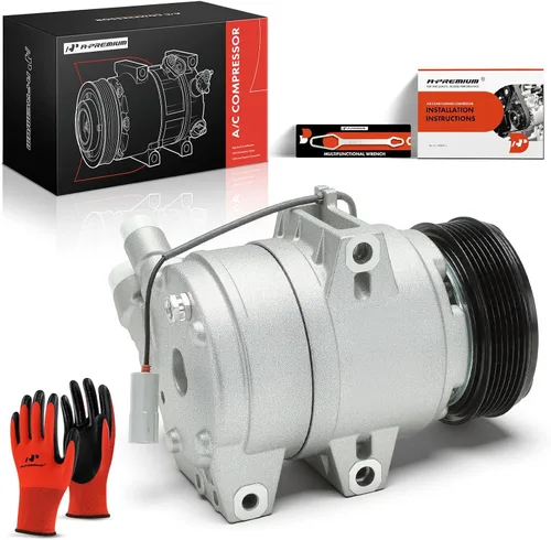 Miniatura 10 de A-Premium Compresor de aire acondicionado con embrague compatible con Mazda 6 2.3L 3.0L 2003-2008