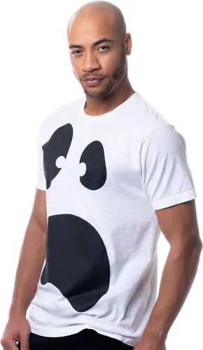 Miniatura 3 de Cara de fantasma tonta Camiseta unisex espeluznante de Halloween con cara de ghoul
