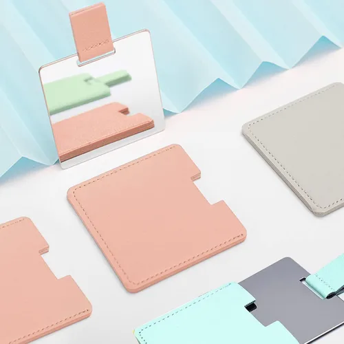 Miniatura 6 de Espejo compacto pequeño para bolso, mini espejo de viaje, maquillaje de mano, espejo plegable portátil, espejo de viaje cosmético de bolsillo
