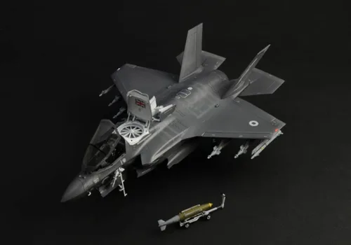 Miniatura 2 de Italeri -2810 F-35 B Lightning II Versión STOVL, escala 1:48, kit de modelo, modelo de plástico para montar, modelado, multicolor, IT2810