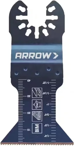 Miniatura 9 de Arrow Kit de cuchillas oscilantes multiherramienta de 10 piezas