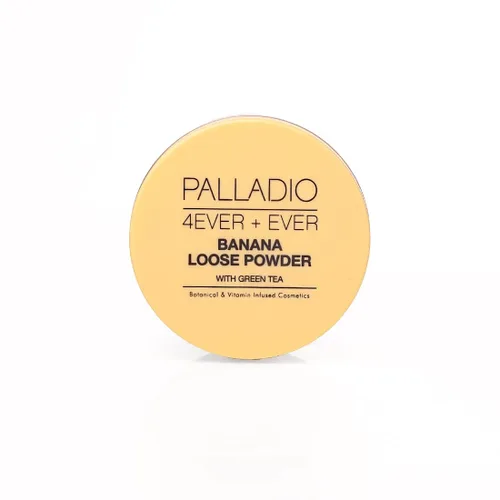 Palladio 4 Ever+Ever Polvo fijador suelto matificante (polvo de plátano)