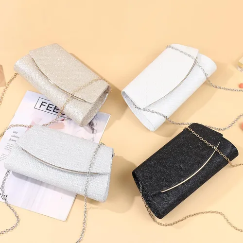 Miniatura 3 de ZHANNI - Bolsa de noche para mujer y mujer con cadena desmontable