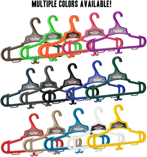 Miniatura 9 de Worlds Strongest - Percha para abrigos, fabricado en Estados Unidos, capacidad de carga de 140 libras, colgador de engranajes multiusos, color rojo