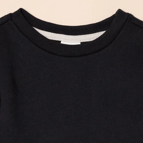 Miniatura 5 de Tienda Essentials Sudaderas de forro polar con cuello redondo para niñas y niños pequeños, paquete de 2
