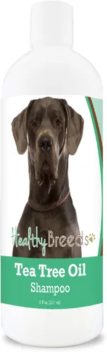 Miniatura 161 de Healthy Breeds Doberman Pinscher Champú de aceite de árbol de té, formulado para piel seca e irritada, reduce la caspa, aroma a gaulteria, 8 onzas