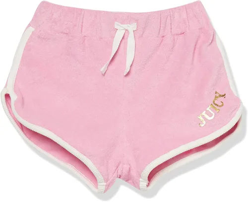Miniatura 3 de Juicy Couture Conjunto de pantalones cortos de 2 piezas para niños