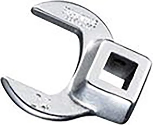 Miniatura 9 de Stahlwille 01200008 Llave de pie de gallo, 1/4" de accionamiento cuadrado, hecha de acero de aleación de cromo y cromado, tiene mordazas