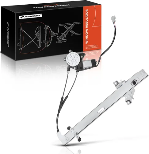 A-Premium Elevalunas eléctrico con motor compatible con Kia Sportage 1997-2000 Sport Utility 4 puertas, solo para el lado del conductor delantero