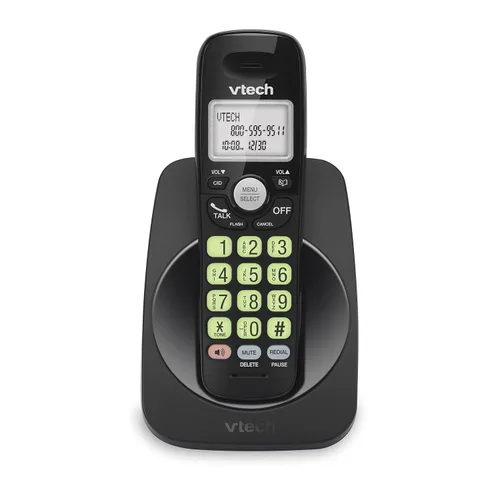 Miniatura 22 de VTech Teléfono inalámbrico de 3 auriculares con contestador, con pantalla grande y grandes botones de identificación de llamadas, altavoz