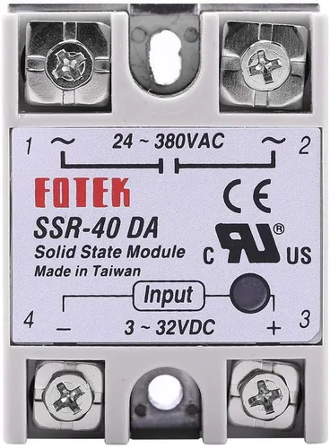 Miniatura 5 de REX-C100 - Controladores de temperatura PID (100 – 240 V, termopar con sensor K + 40 A SSR para la elaboración del hogar (no admite RT100)