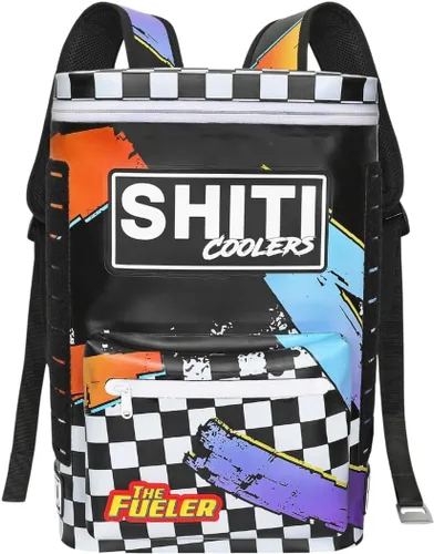 Miniatura 21 de SHITI Hieleras Enfriador para Camping, Viajes, Playa, Lonchera Suave para Alimentos, Bebidas y Hielo, Portátil, Impermeable, Bolsa Aislada de 24 El