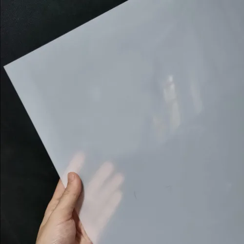 Miniatura 5 de Hojas de Mylar en blanco de 7.5 mil para plantillas, 8 piezas de 12 x 24 pulgadas, hojas de plantillas en blanco de PET translúcido lechoso