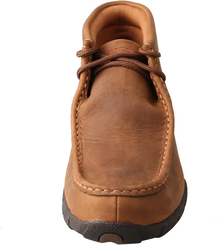 Miniatura 4 de Twisted X Moc Chukka Driving para mujer, sillín desgastado