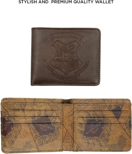 Miniatura 3 de HPHarry Potter Billetera Wizardry en relieve, marrón, clásica, Marrón, Classic